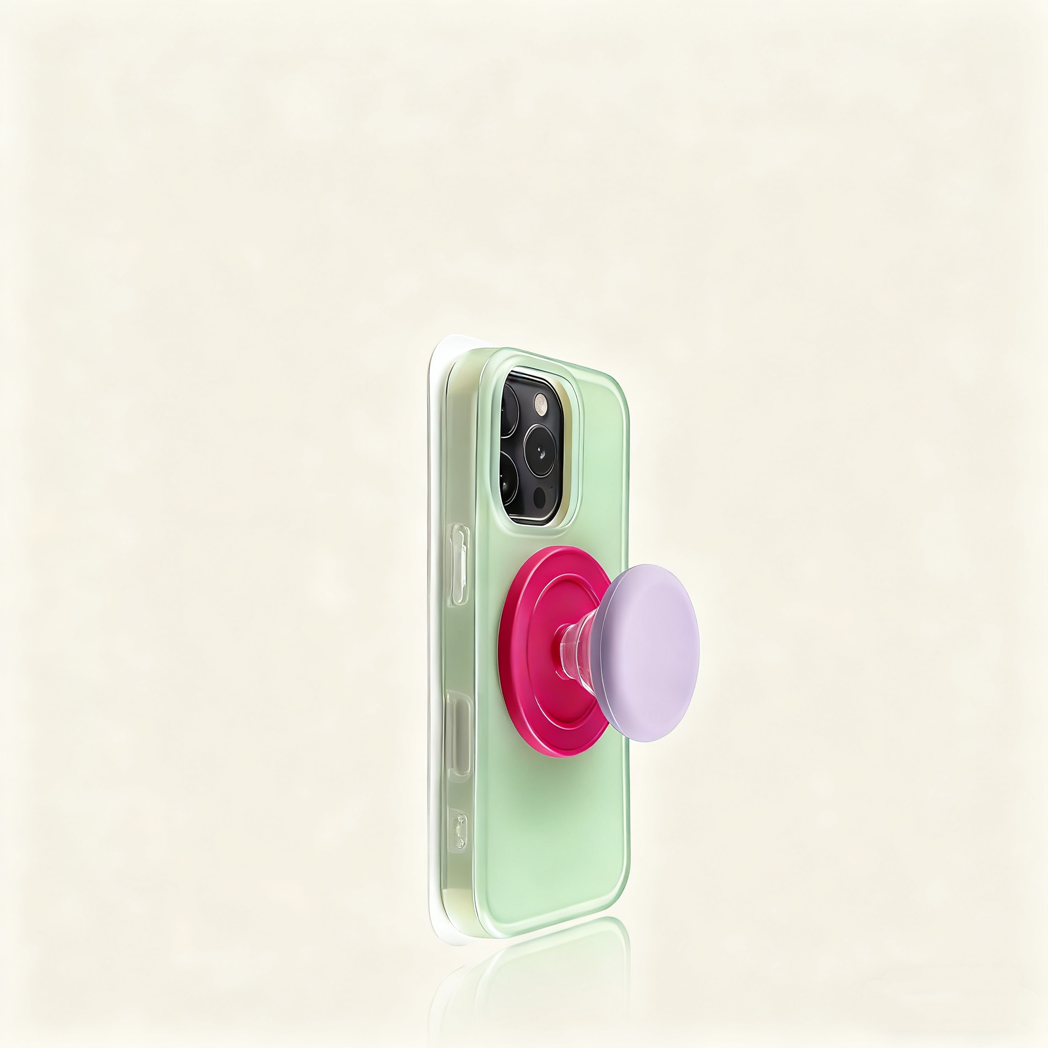 EDC Premium Shockproof Magnetic Stand Case for iPhone 16/17 - Mint Green