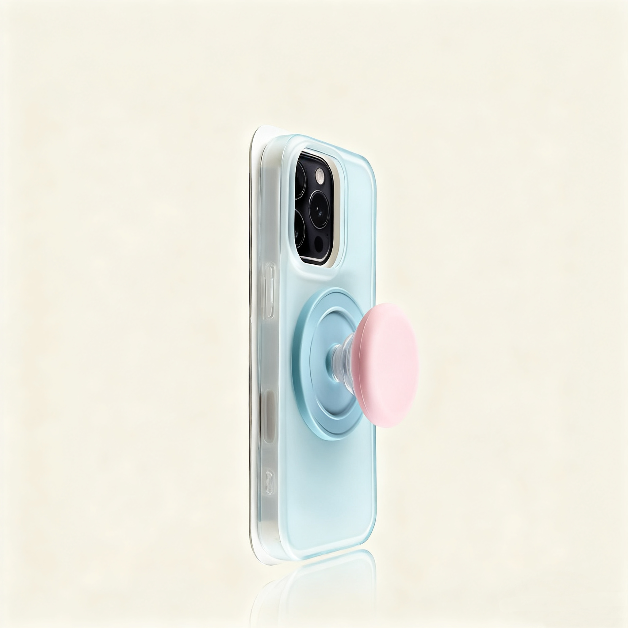EDC Premium Shockproof Magnetic Stand Case for iPhone 16/17 - Mint Green