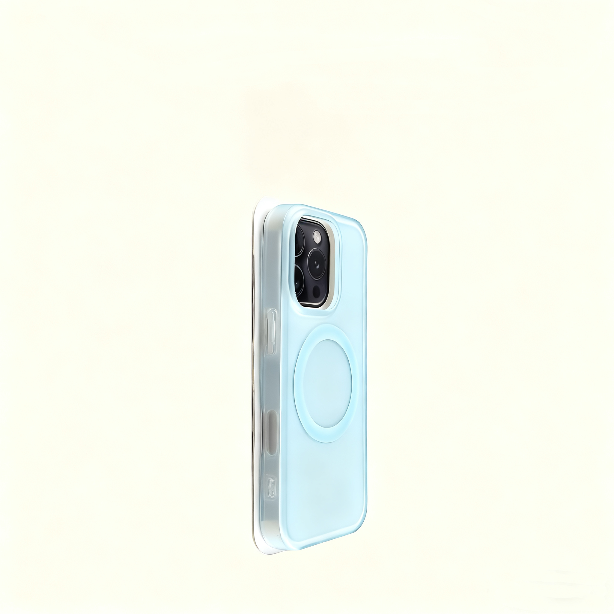 EDC Magnetic Phone Case for iPhone 14/15 - Lemon Yellow Shockproof Premium Slim Matte Soft Edge (Summer Style Case Only)