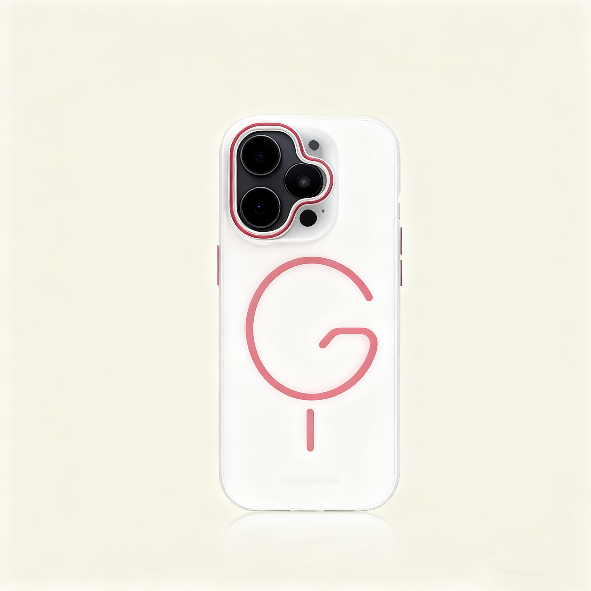 EDC iPhone 16 & 17 Case - Blue Matte with G-Shaped Magnet Creative New Design