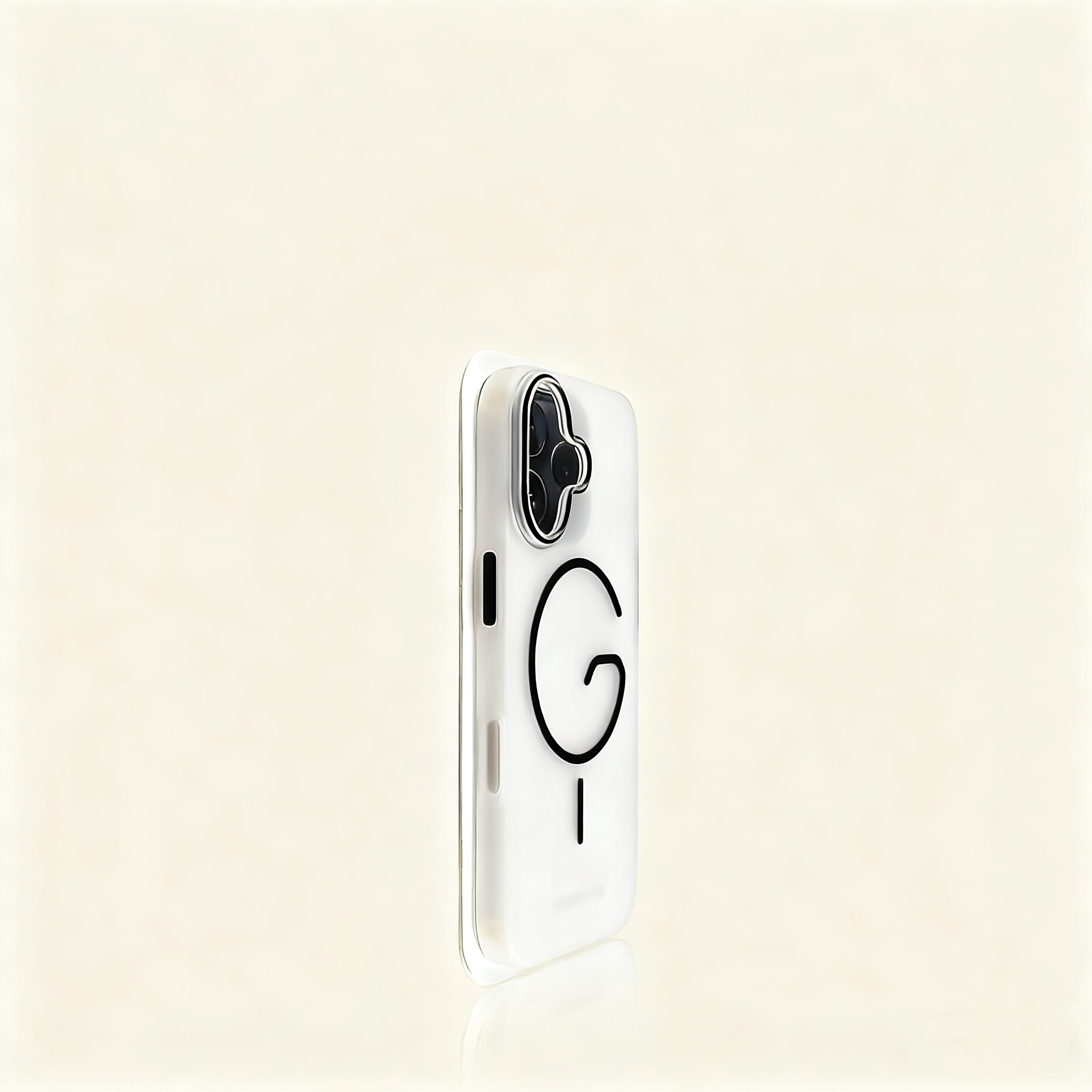 EDC iPhone 16 & 17 Case - Blue Matte with G-Shaped Magnet Creative New Design