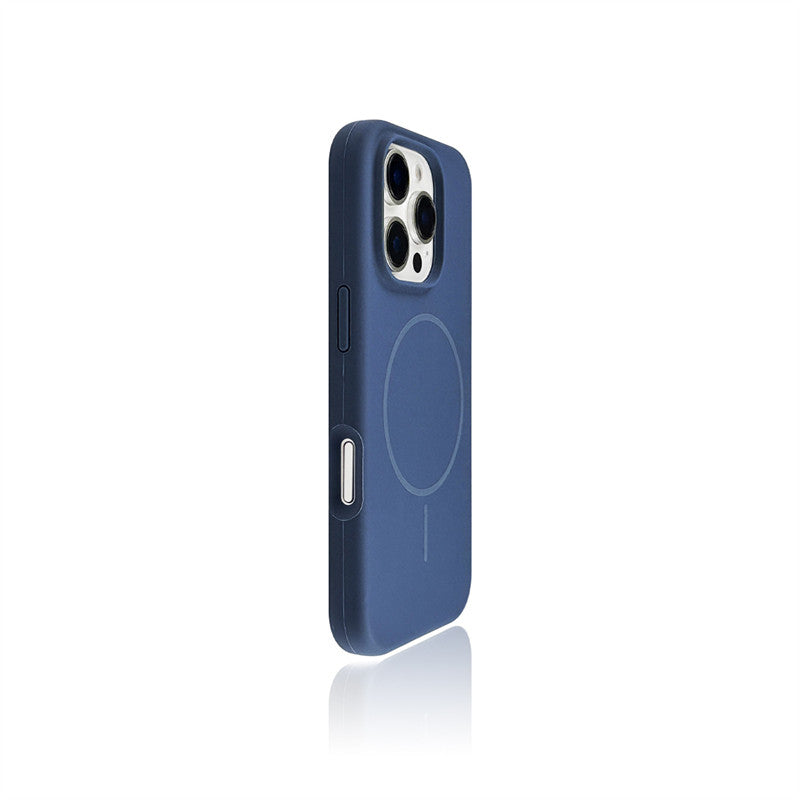 EDC Lilac Liquid Silicone Magnetic Phone Case for iPhone 14 - Premium & Minimalist Protection