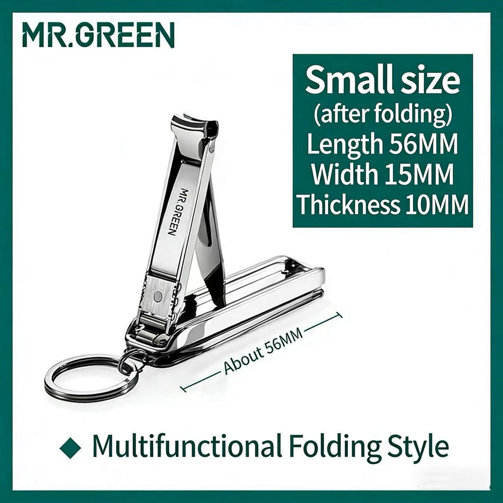 EDC MR.GREEN Foldable Multifunction Nail Clipper Knife Keychain Portable EDC Tool