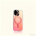 EDC iPhone 15 Pro Case - Gradient Color Magnetic Clear Acrylic Protective Cover