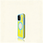 EDC iPhone 17 Case - Black Frame & Apple Green Shockproof New Dopamine Style with Fun English Prints