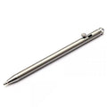 EDC Pure titanium mini push-pull bolt pen EDC keychain pen portable travel metal ballpoint pen signature pen