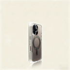 EDC iPhone 15 Pro Case - Gradient Color Magnetic Clear Acrylic Protective Cover