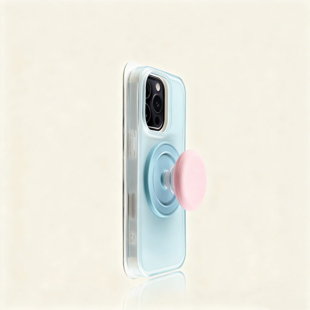 EDC Premium Shockproof Magnetic Stand Case for iPhone 16/17 - Mint Green