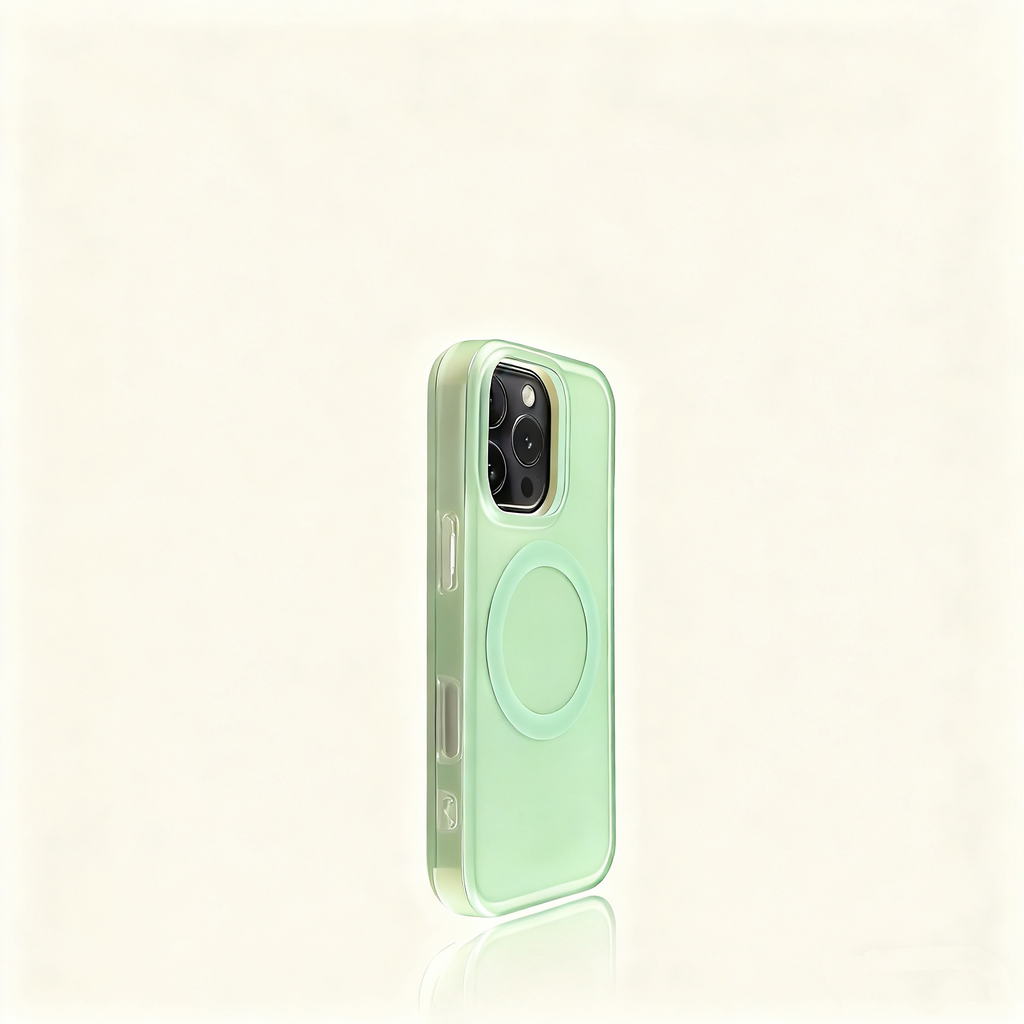 EDC Magnetic Phone Case for iPhone 14/15 - Lemon Yellow Shockproof Premium Slim Matte Soft Edge (Summer Style Case Only)