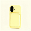EDC Magnetic Card Holder for Apple iPhone 13 Series - Fits Yellowish Cream Large-Cut Cases 5G Signal Compatible