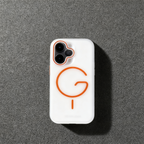 EDC iPhone 16 & 17 Case - Blue Matte with G-Shaped Magnet Creative New Design