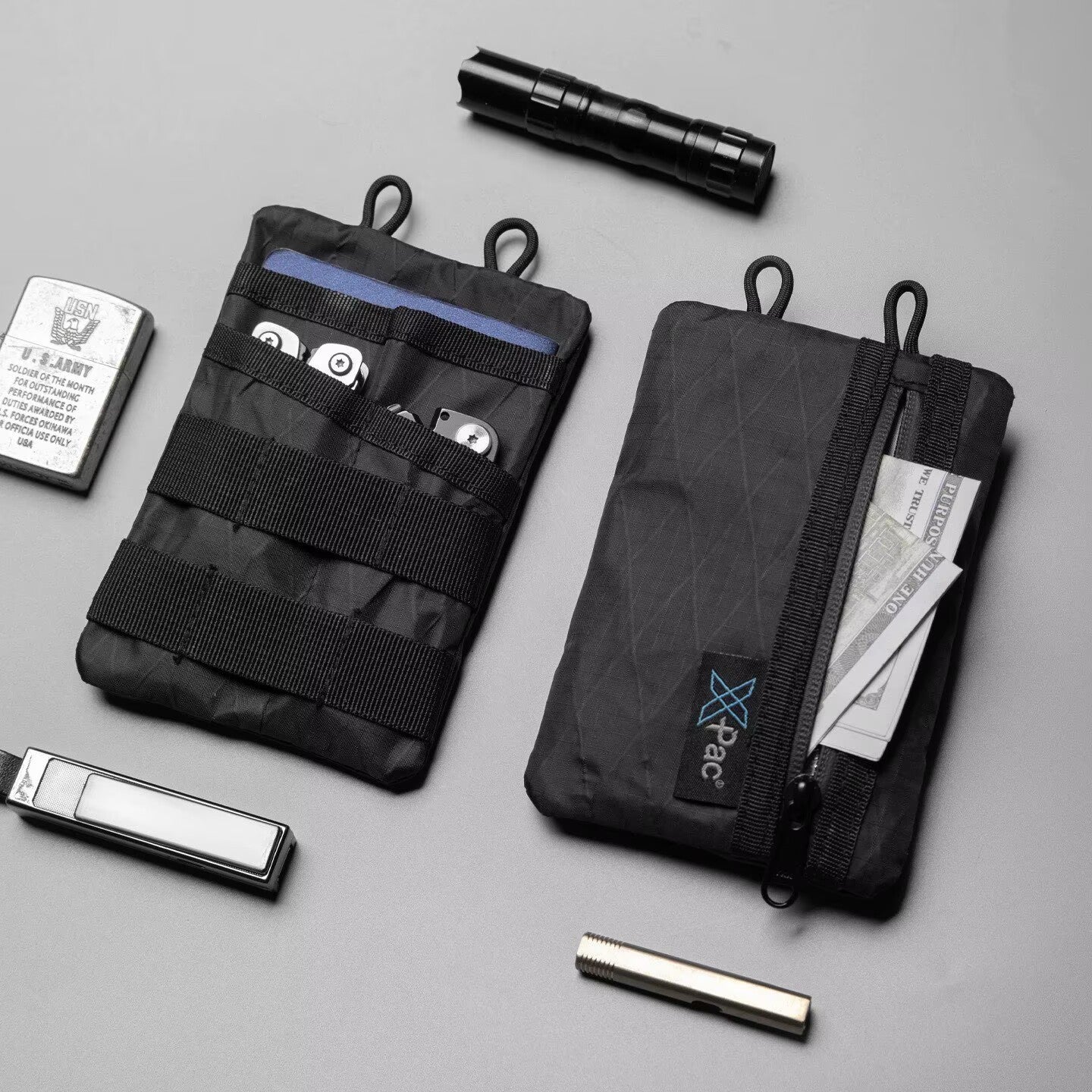 EDC Tactical Organizer Pouch | Compact Notebook & Tool Bag