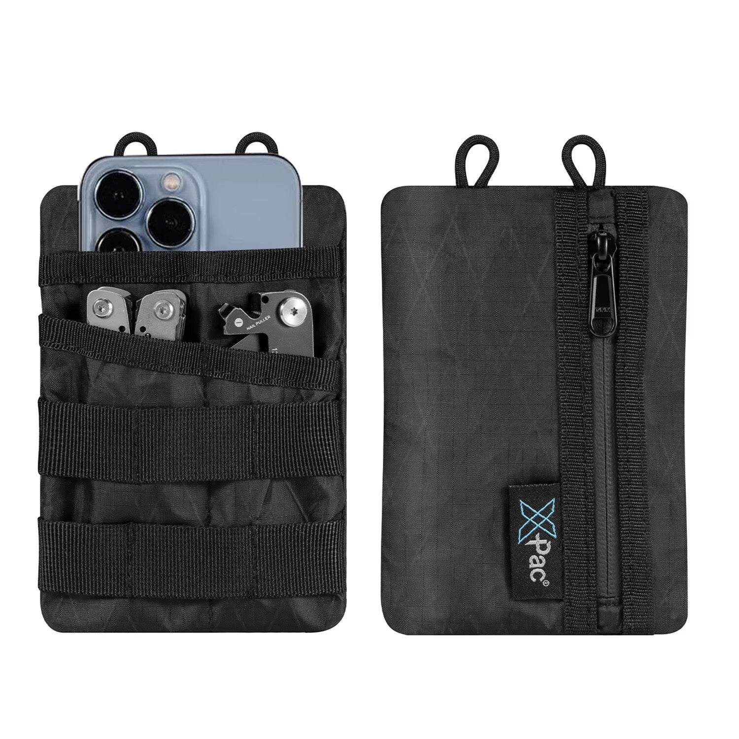 EDC Tactical Organizer Pouch | Compact Notebook & Tool Bag