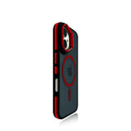 EDC iPhone 17 Case Dark Purple Phantom Skin-Friendly Silicone Cover with Lens Stand Full Camera Protection & 5G Compatible