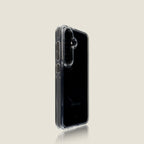EDC Premium Transparent Case for Samsung Galaxy S25/S25 Plus/S25 Ultra/S24 Ultra - Pine Green with Contrast Trim Magnetic & Shockproof Minimalist Cover